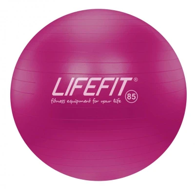 Lifefit Gymnastický míč ANTI-BURST 85 cm, bordó Lifefit Gymnastický míč ANTI-BURST 85 cm, bordó