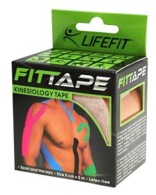 Lifefit KinesionLIFEFIT tape 5cmx5m béžová
