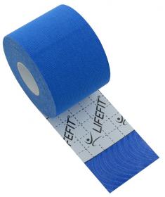 Lifefit Kinesion tape 5cmx5m, tmavě modrá