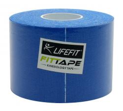 Lifefit Kinesion tape 5cmx5m, tmavě modrá