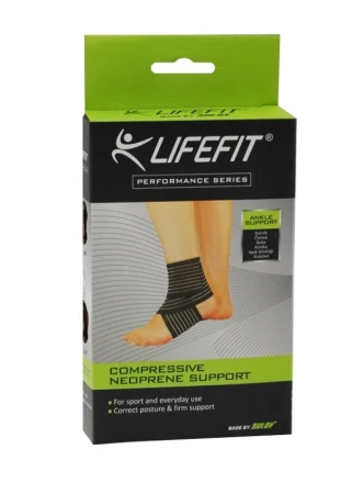Lifefit Kompresní sportovní bandáž kotníku Bk-101