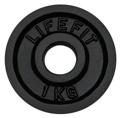 Lifefit Kotúč 1.0kg Angular kovový pre 30mm tyč