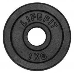 Lifefit Kotúč 1kg kovový pre 30mm tyč