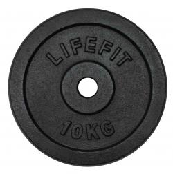Lifefit Kotouč 10kg kovový pro 30mm tyč