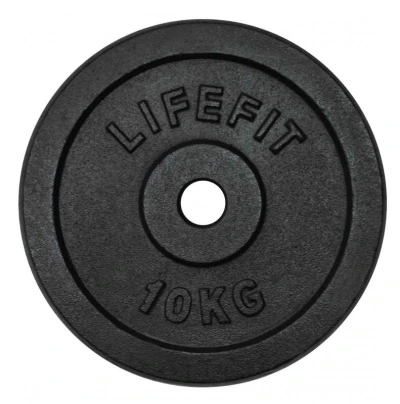 Lifefit Kotouč 10kg kovový pro 30mm tyč