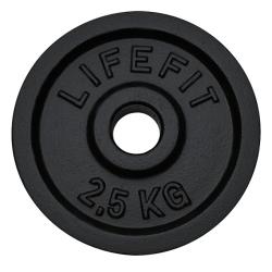 Lifefit Kotúč 2.5kg Angular kovový pre 30mm tyč