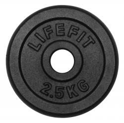 Lifefit Kotúč 2.5kg, kovový, pre 30mm tyč