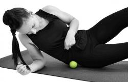 Lifefit Masážní míček Twin 12 5x6 5cm