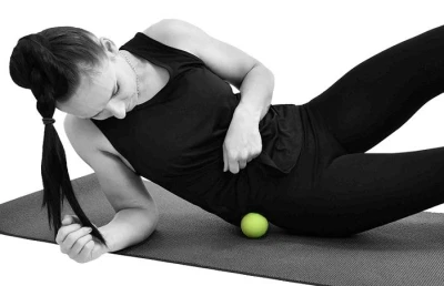 Lifefit Masážní míček Twin 12 5x6 5cm