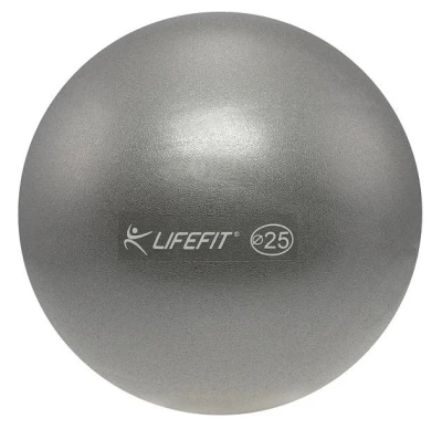 Lifefit Míč Overball 25cm stříbrný Lifefit Míč Overball 25cm stříbrný