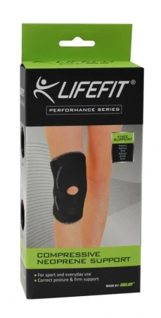 Lifefit Neoprenová bandáž BN303 Koleno otevřené