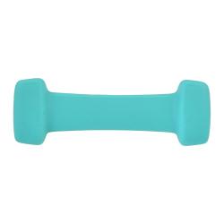 Lifefit Neoprenová činka Triangle 1 x 1.0 kg tyrkysová