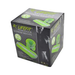 Lifefit Neoprenová zátěž kotník/zápěstí S2 2x3,0kg