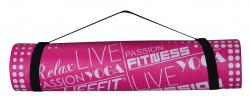 Lifefit Podložka YOGA MAT EXKLUZIV , 100x60x1cm, světle růžová
