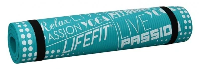 Lifefit Podložka Yoga MAT Exkluziv 100x58x1cm tyrkysová Lifefit Podložka Yoga MAT Exkluziv 100x58x1cm tyrkysová