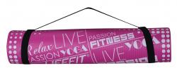 Lifefit Podložka YOGA MAT EXKLUZIV , 100x60x1cm, bordó