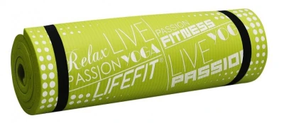 Lifefit Podložka Yoga MAT Exkluziv Plus 180x58x1,5cm světle zelená Lifefit Podložka Yoga MAT Exkluziv Plus 180x58x1,5cm světle zelená