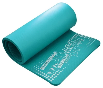 Lifefit Podložka YOGA MAT EXKLUZIV PLUS, 180x60x1.5cm, světle tyrkysová