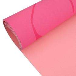 Lifefit Podložka Yoga MAT Lotos Duo 183x58x0 6cm růžová