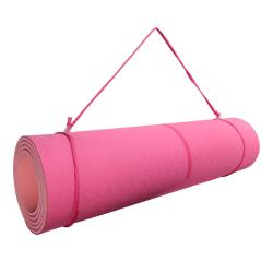 Lifefit Podložka Yoga MAT Lotos Duo 183x58x0 6cm růžová