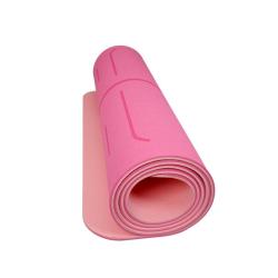 Lifefit Podložka Yoga MAT Lotos Duo 183x58x0 6cm růžová (VÝPRODEJ)