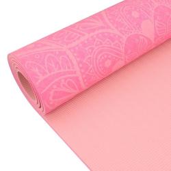 Lifefit Podložka Yoga MAT Mandala Duo 183x58x0,6cm růžová (VÝPRODEJ)