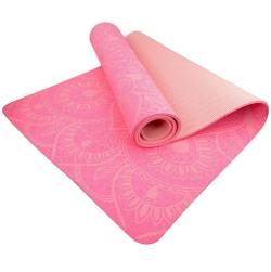 Lifefit Podložka Yoga MAT Mandala Duo 183x58x0,6cm růžová (VÝPRODEJ)