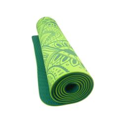 Lifefit Podložka Yoga MAT Mandala Duo 183x58x0 6cm zelená