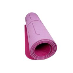 Lifefit Podložka Yoga MAT Relax Duo 183x58x0 6cm bordó