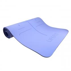 Lifefit Podložka Yoga MAT Relax Duo 183x58x0,6cm modrá