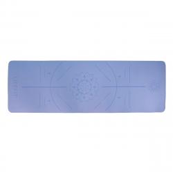 Lifefit Podložka Yoga MAT Relax Duo 183x58x0,6cm modrá