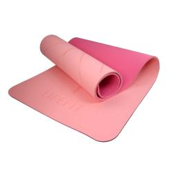 Lifefit Podložka Yoga MAT Relax Duo 183x58x0 6cm růžová