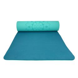Lifefit Podložka Yoga MAT Relax Duo 183x58x0 6cm tyrkysová