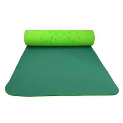 Lifefit Podložka Yoga MAT Relax Duo 183x58x0,6cm zelená
