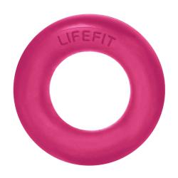Lifefit Posilovač prstů Rubber Ring růžový Lifefit Posilovač prstů Rubber Ring růžový