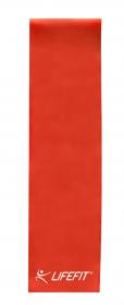 Lifefit Posilovací guma FLEXBAND 0.65, červená