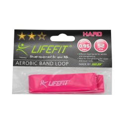 Lifefit Posilovací guma KRUH HARD, sv. fialová