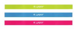 Lifefit Posilňovacie gumy Soft medium hard 3ks Lifefit Posilňovacie gumy Soft medium hard 3ks