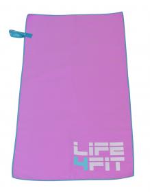 Lifefit Rychleschnoucí ručník z mikrovlákna 105x175cm, růžový