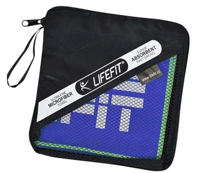 Lifefit rychleschnoucí ručník z mikrovlákna 70x140cm tmavě modrý Lifefit rychleschnoucí ručník z mikrovlákna 70x140cm tmavě modrý