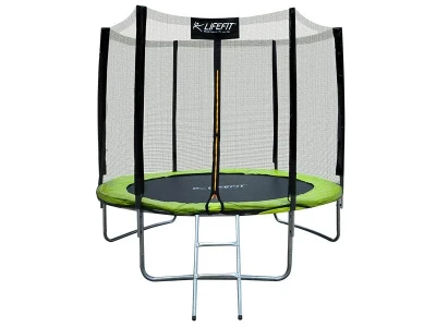 Lifefit 244cm x 68 cm trampolínový set + vonkajšia sieť + rebrík Lifefit 244cm x 68 cm trampolínový set + vonkajšia sieť + rebrík