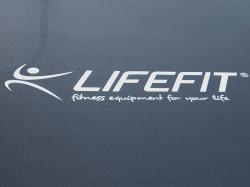 Lifefit 244cm x 68 cm trampolínový set + vnější síť + žebřík