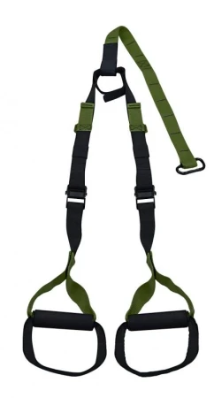 Lifefit Závěsné posilovací popruhy nastavitelné army Lifefit Závěsné posilovací popruhy nastavitelné army