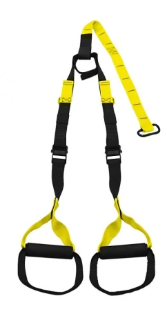 Lifefit Závěsné posilovací popruhy nastavitelné černo - žluté