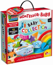 LISCIANI Hra Montessori baby kolekce 12 her pro nejmenší děti LISCIANI Hra Montessori baby kolekce 12 her pro nejmenší děti