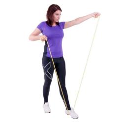 Livepro BAND TUBING - Odporová posilovací guma - LATEX FREE - 30 m