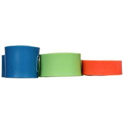 LiveUp Aerobic guma posilovací guma 208 x 0,45 cm zelená