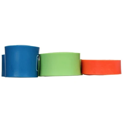 LiveUp Aerobic guma posilovací guma 208 x 0,45 cm zelená
