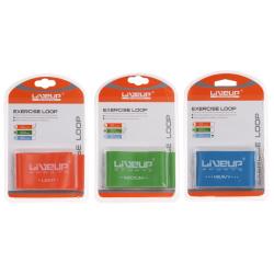 LiveUp Aerobic guma posilovací guma 50 x 5 cm modrá