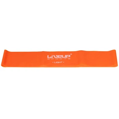 LiveUp Aerobic guma posilovací guma 50 x 5 cm oranžová LiveUp Aerobic guma posilovací guma 50 x 5 cm oranžová